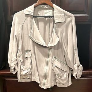 Life in progress Moto jacket, Rayon, size small